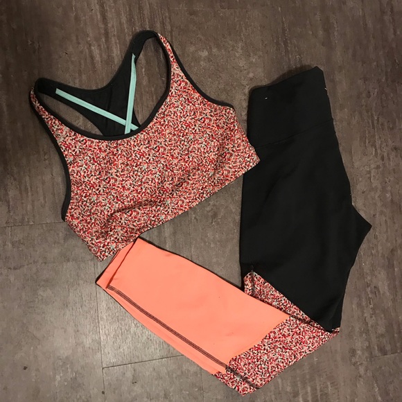 Old Navy Pants - Color Block Activewear Set (2 Piece) Sz L